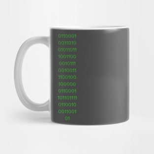 Binary code in Binary code Mug